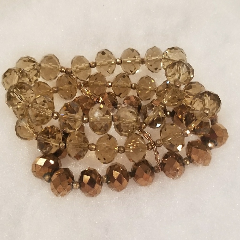 ๐Amber Colored Tri Layered Bracelet๐ - Picture 6 of 8